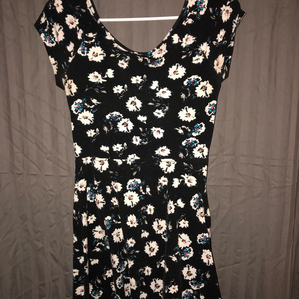 Floral swing dress